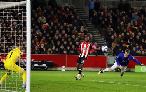 Brentford contre Everton