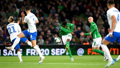 Irlande contre Grèce