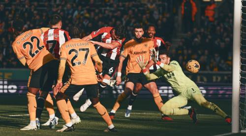 Loups contre Brentford