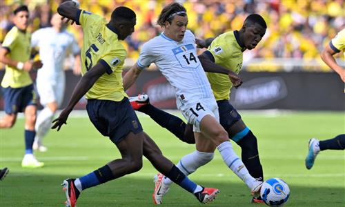 Équateur contre Uruguay
