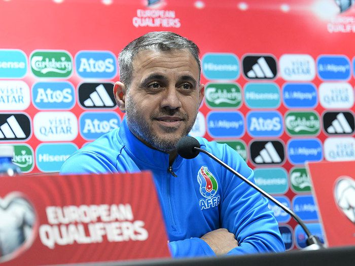 Entraîneur de l'Azerbaïdjan : Les supporters sont notre plus grand avantage, nous allons travailler dur pour gagner des points contre l'Islande