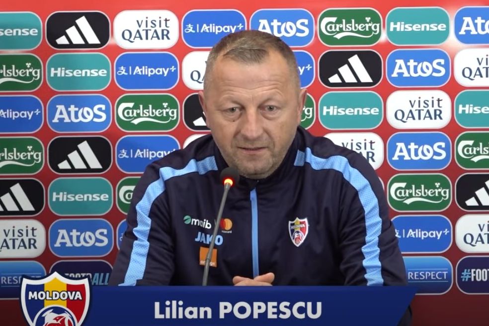 Sélectionneur de la Moldavie : l'Italie est une équipe de haut niveau et jouer contre elle est une opportunité de faire ses preuves
