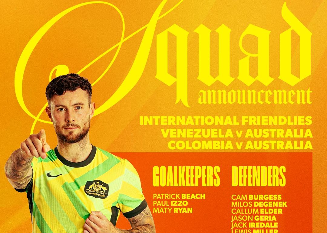 L'Australie annonce la composition de l'équipe nationale de novembre : Goodwin, Boyle et Owen sont sur la liste