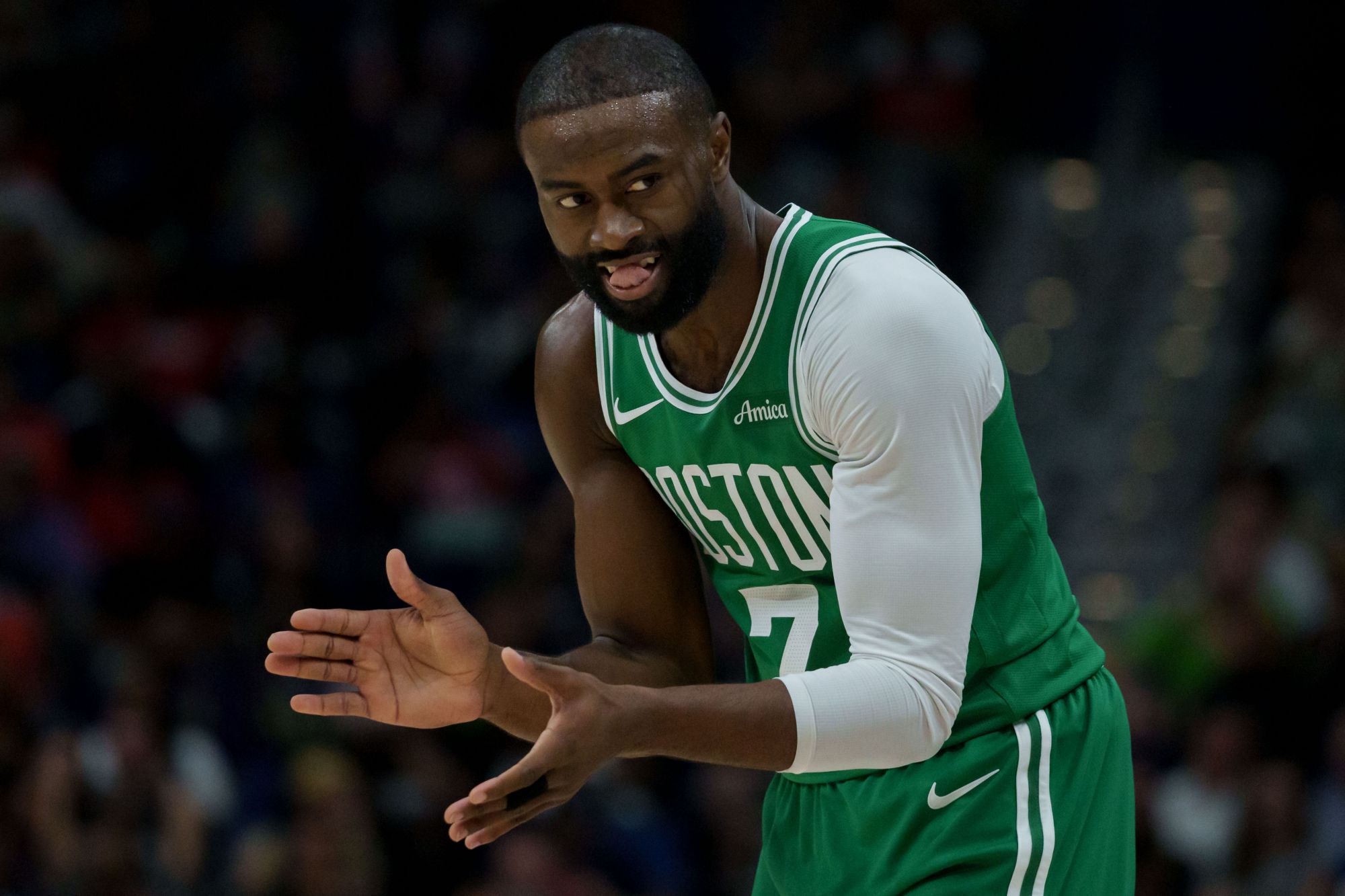 Jaylen Brown : Ma performance s'est effondrée tant en attaque qu'en défense aujourd'hui, ce qui a fait désespérer mes coéquipiers.