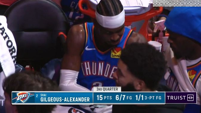 Montrez votre puissance! Alexander a réalisé 6 sur 7 en un seul quart-temps et a contribué 15 points