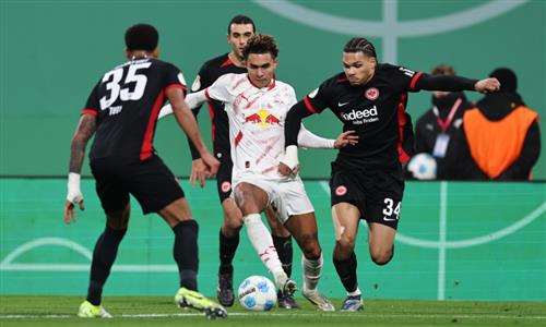RB Leipzig contre Eintracht Francfort